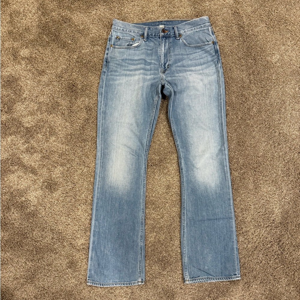 Banana Republic Light Blue Boot Jeans